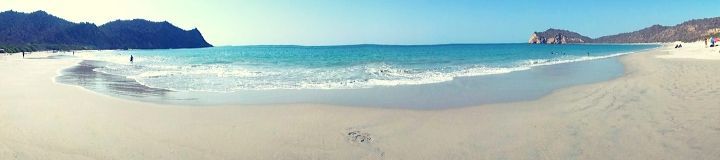 Los Frailes Beach Panorama