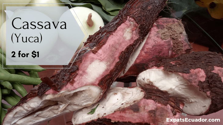Cassava (Yuca) Cost Ecuador